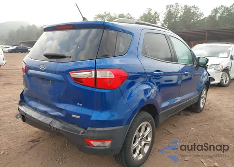 2020 Ford Ecosport Se from USA, damaged, VIN MAJ3S2GEXLC323792